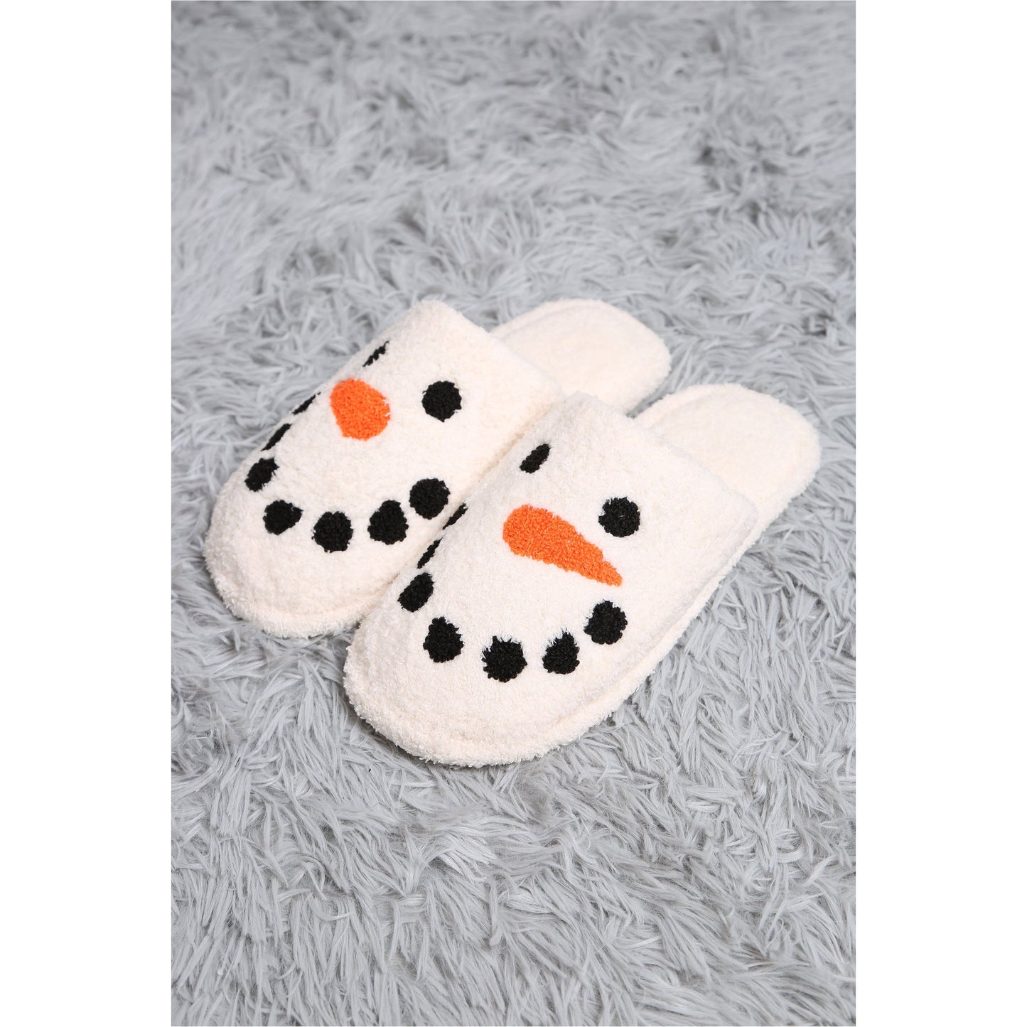 Snowman Embroidered Slipper - Desert Dreams Boutique