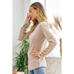 Hey Fall Taupe Ribbed Top - Desert Dreams Boutique