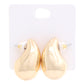 Trendy Gold Dupe Teardrop Earrings - Desert Dreams Boutique