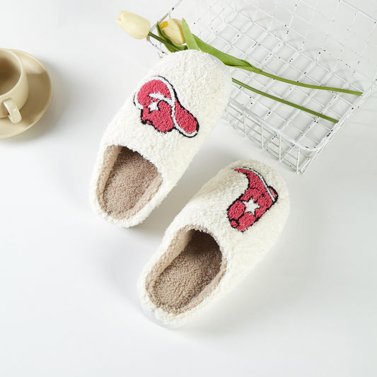 Pink Cowboy Slippers - Desert Dreams Boutique