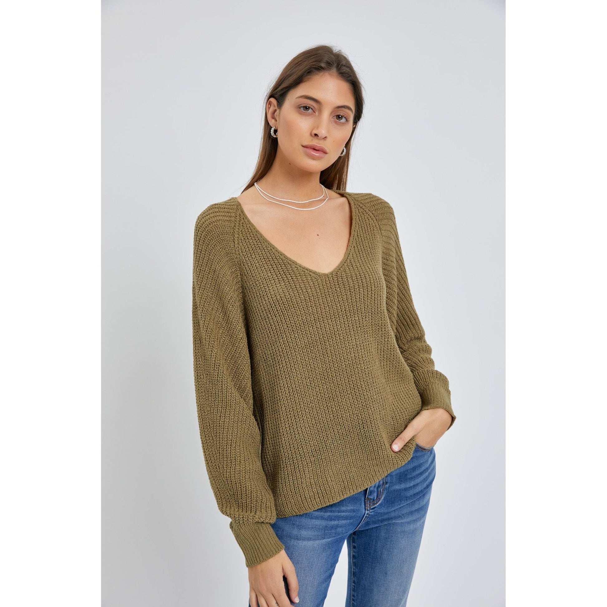 The Moss Move Slow Sweater - Desert Dreams Boutique