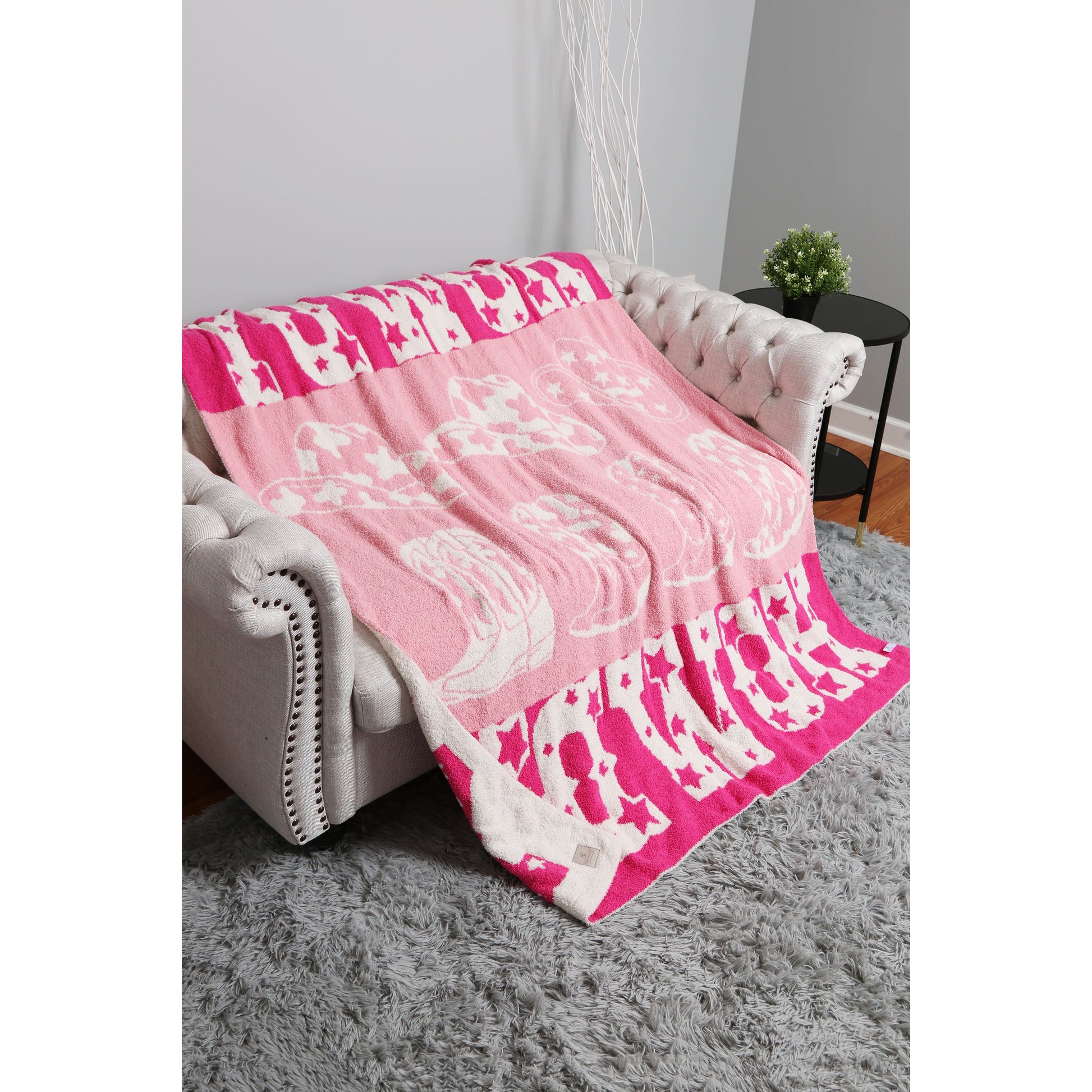 Howdy Cowgirl Blanket - Desert Dreams Boutique