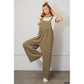 Olive Sherring Detail Overalls - Desert Dreams Boutique