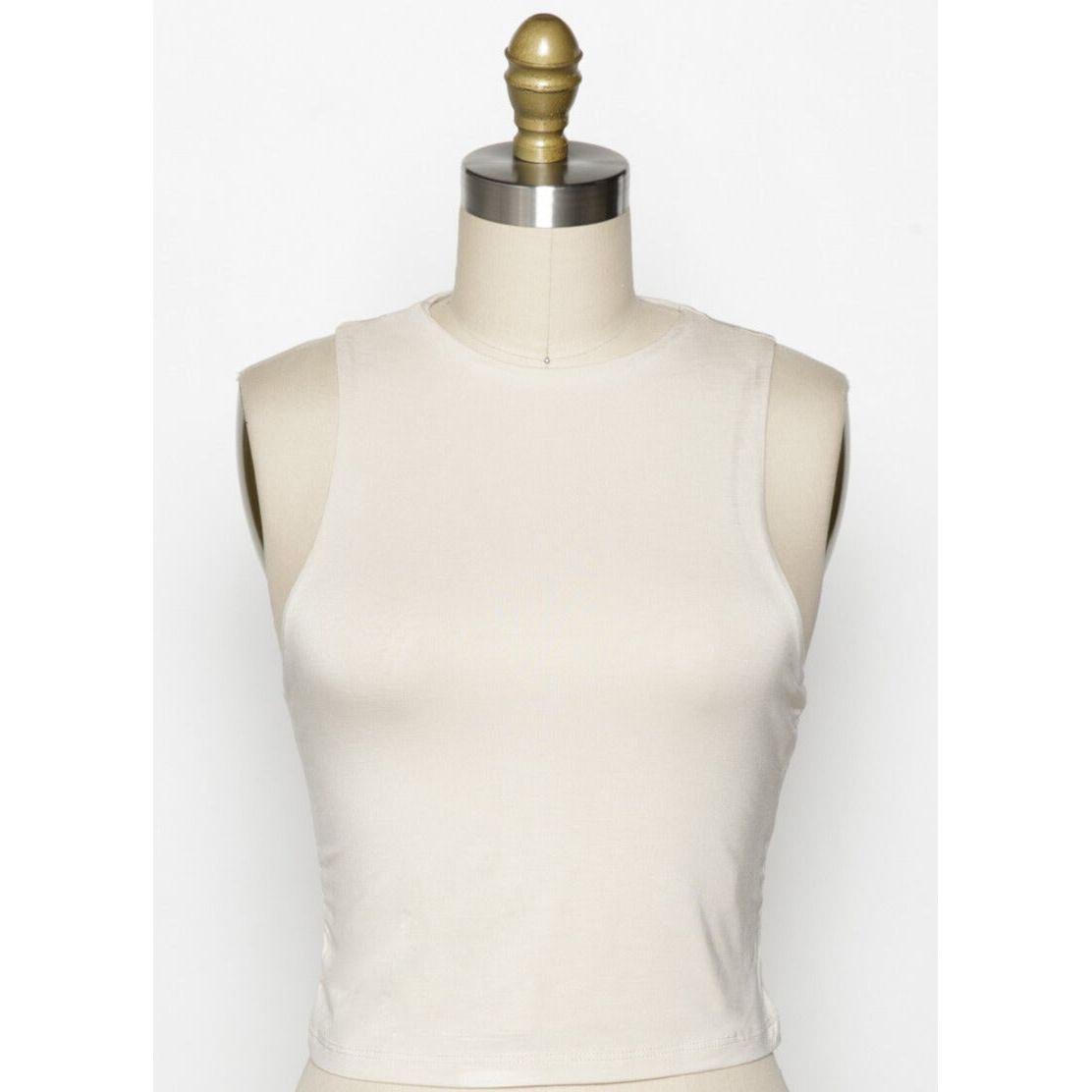 Cream Tank Top - Desert Dreams Boutique