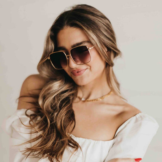 Brown Cynthia Sunglasses - Desert Dreams Boutique