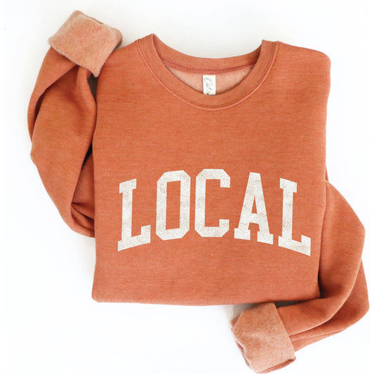 LOCAL graphic sweatshirt - Desert Dreams Boutique