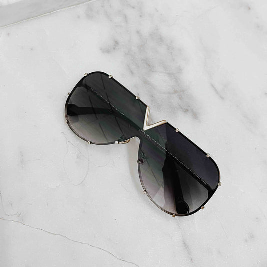 Black Lens Jersey Sunglasses - Desert Dreams Boutique